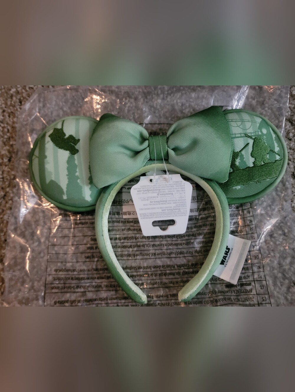 Disney Starwars Endor Ewok Mickey Ears Headband NWT